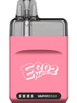 Vaporesso Eco Nano 2 Blossom Pink Ηλεκτρονικό Τσιγάρο Pod Kit 6ml με Ενσωματωμένη Μπαταρία