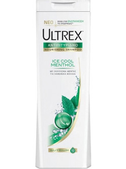 Ultrex Ice Cool Menthol Σαμπουάν & Conditioner κατά της Ξηροδερμίας 360ml
