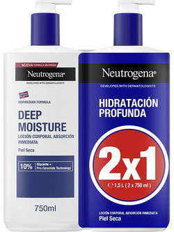 Neutrogena Deep Hydration Ενυδατική Lotion Σώματος 2x750ml