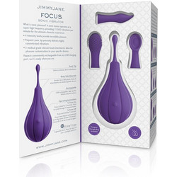 JimmyJane Focus Sonic Κλειτοριδικός Δονητής 11.9cm Μωβ