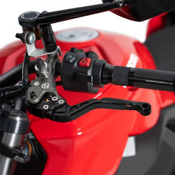 ΜΑΝΕΤΕΣ ΣΠΑΣΤΕΣ ΡΥΘΜΙΖΟΜΕΝΕΣ ΜΑΥΡΕΣ ΓΙΑ KAWASAKI Z 750 R '11-'15 KN1127/10 | BARRACUDA