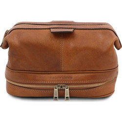 Tuscany Leather Jacob TL142204 Νεσεσέρ Ταξιδίου με Θήκες 25x13x17cm Ταμπά