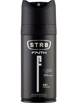 STR8 Faith Giannis Antetokoumpo Ανδρικό Αποσμητικό Spray 48h Χωρίς Αλουμίνιο 150ml