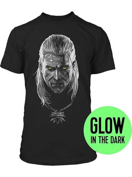 The Witcher! Toxicity Poisoning Gerald T-Shirt (Glow in the Dark) - Μαύρο