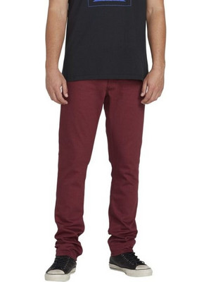 VOLCOM VORTA 5 POCKET SLUB PANT PIN