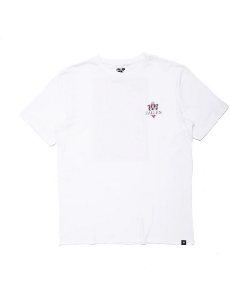 FALLEN KING T-SHIRT WHITE YELLOW