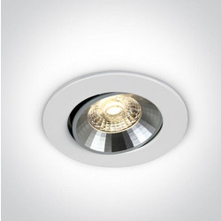ΣΠΟΤ ΟΡΟΦΗΣ LED 9.2 3000K Φ.8.6cm Ν. 11109KD-W-W