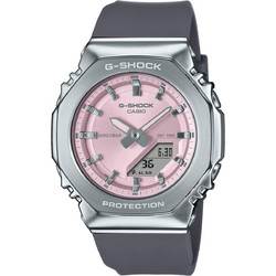 Casio G-Shock Ανδρικό Ρολόι Χρονογράφος με Γκρι Καουτσούκ Λουράκι GM-S2110-4AER