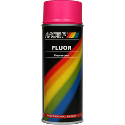 Motip Fluor Σπρέι Βαφής Pink Φωσφοριζέ 400ml