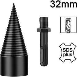 Σχίστης ξύλου δραπάνου 32mm SDS-Plus WSDS032