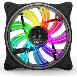 NOX Hummer A-Fan Case Fan 120mm RGB με Σύνδεση 4-Pin PWM