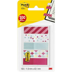 Σελιδοδείκτες Post-it 5/χρώμ. 11.9x43.2mm 684-CAN5-EU 3M