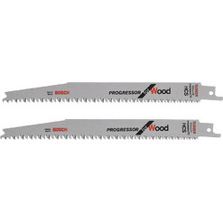 Bosch S2345X Λάμες Σπαθοσέγας Clean Cut for Wood για Ξύλο 200mm 2τμχ