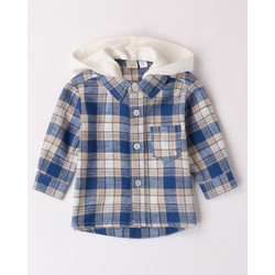 IDO LONG SLEEVED SHIRT - 4.A204/00 - ΑΓΟΡΙ - BLUE