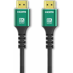Jasper Καλώδιο HDMI 2.1 HDMI Male to HDMI Male 10m Black