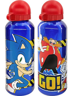 Justnote Sonic Παιδικό Μπουκάλι Αλουμινίου Μπλε 500ml