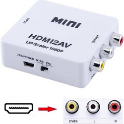 MINI ΜΕΤΑΤΡΟΠΕΑΣ VIDEO CONVERTER AV2HDMI 1080p TY-05001