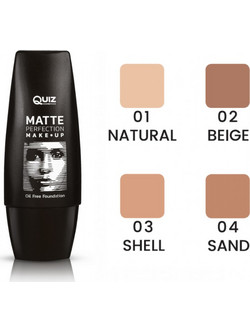 Quiz Matte Perfection Foundation 03 Shell 30ml