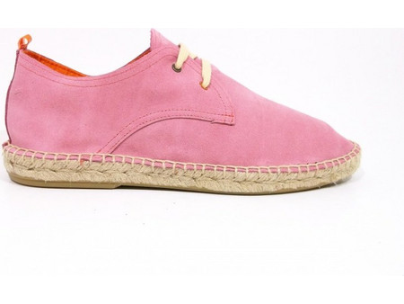 ABARCA BLUCHER PIEL CORAL