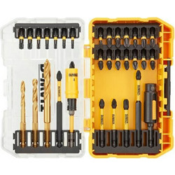 Dewalt Flextorq Σετ 32 Τρυπάνια με Κυλινδρικό Στέλεχος