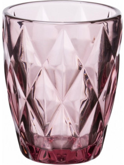 Cryspo Trio Σετ Ποτήρια Ουίσκι Γυάλινα Kare Purple 260ml 6τμχ 52.702.51