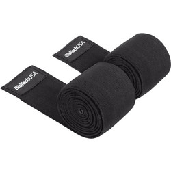 BioTechUsa Unisex Knee Wraps Black (200 cm)