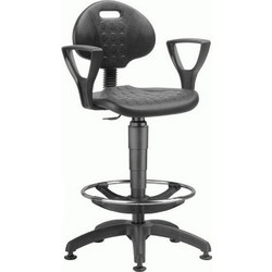 Σκαμπό Nor/SB 01-00-1769 43x57x98,5/111,5cm Black