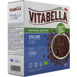 Vitabella Δημητριακά Choco Stars Βιολογικά Χωρίς Γλουτένη 250g