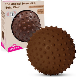 Edushape - Sensory Ball - 18 Cm - Brown (E705176br)