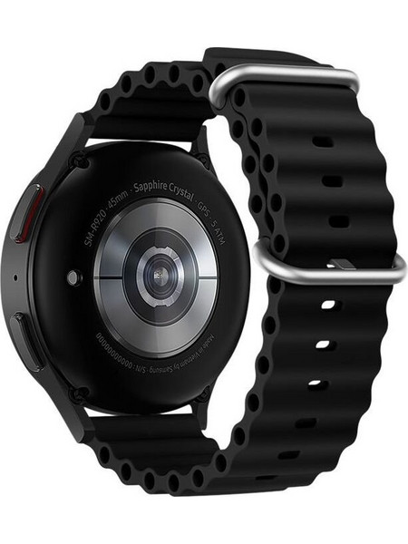 FORCELL F-Design FS01 Strap For Samsung Watch 20 Mm black