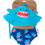 Zoocchini Sherman the Shark Σετ Βρεφικό Μαγιό Πάνα Σλιπ για Αγόρι Μπλε ZOO1705