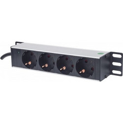 Intellinet 714020 πολύπριζο 10'' 4 θέσεων