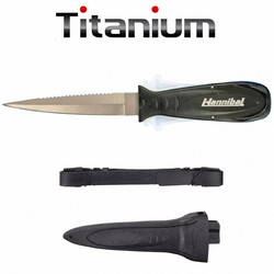 Hannibal Μαχαίρι Titanium Finish 9