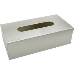 504.08.78 ΘΗΚΗ ΓΙΑ ΧΑΡΤΟΜΑΝΤΙΛΑ 255x135x75 Nickel Mat