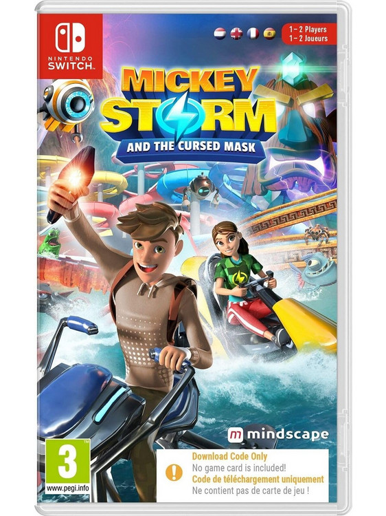 Mickey Storm And The Cursed Mask Key Nintendo Switch