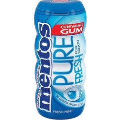 Mentos Τσίχλες Curvy Bottle Fresh Mint 12x28 gr (Π10010352)