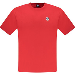 North Sails- Ανδρικό Κοντομάνικο Basic T-Shirt 996016-000-0230 Κόκκινο