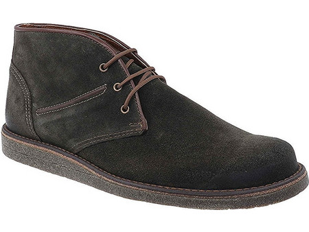 Gallen Ανδρικά Μποτάκια Δετά 244 Δέρμα Suede Olivo