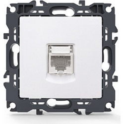 Prime πρίζα δικτύου RJ45 λευκό (1000113201)