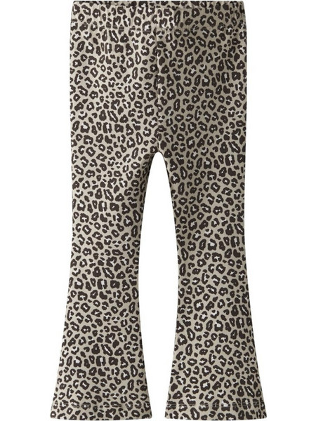 Κολάν καμπάνα κορίτσι Animal print μπεζ