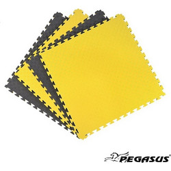 Δάπεδο προστασίας Pegasus Puzzle EVA Μαύρο Γκρι 2.0cm Β-4100-20 - Pegasus(R)