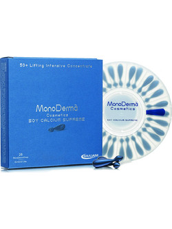 PharmaQ Monoderma Soy Calcium Supreme 50+ Αντιγηραντικό Serum Προσώπου για Σύσφιξη με Υαλουρονικό 28τμχ