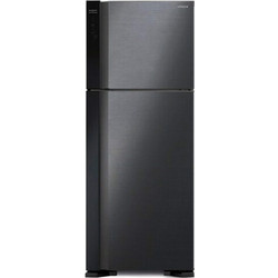 Hitachi R-V541PRU0-1 Δίπορτο Ψυγείο 450lt Full No Frost Υ183.5xΠ71.5xΒ74cm Μαύρο