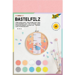 Τσόχα Folia 20x30cm 10 Φύλλα Pastel 150gr