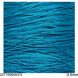 Κορδόνι Jade 0.5mm Τυρκουαζ 10 μετρα