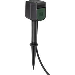 Πρίζα κήπου Smart WiFi διπλή 1154540600 IP44 καλώδιο 3m