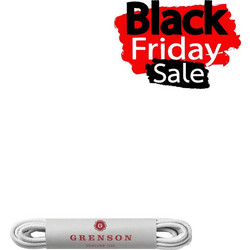 Grenson Shoe Laces Off White