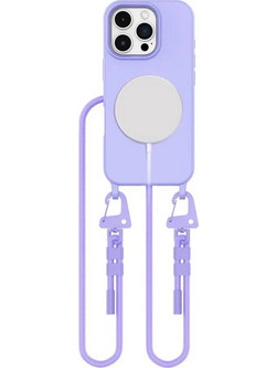 Tech-Protect MagNecklace MagSafe Case with Lanyard for iPhone 16 Pro - Purple - (26276-0)