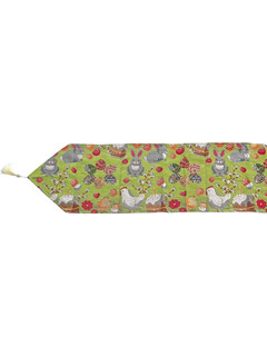 Runner υφασμάτινο πολύχρωμο 33x180cm 6325-1 ΚΩΔ.14350