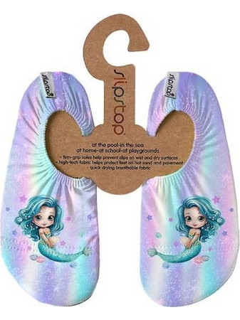 SLIPSTOP Αντιολισθητικές Παντόφλες Mermaid Raindow